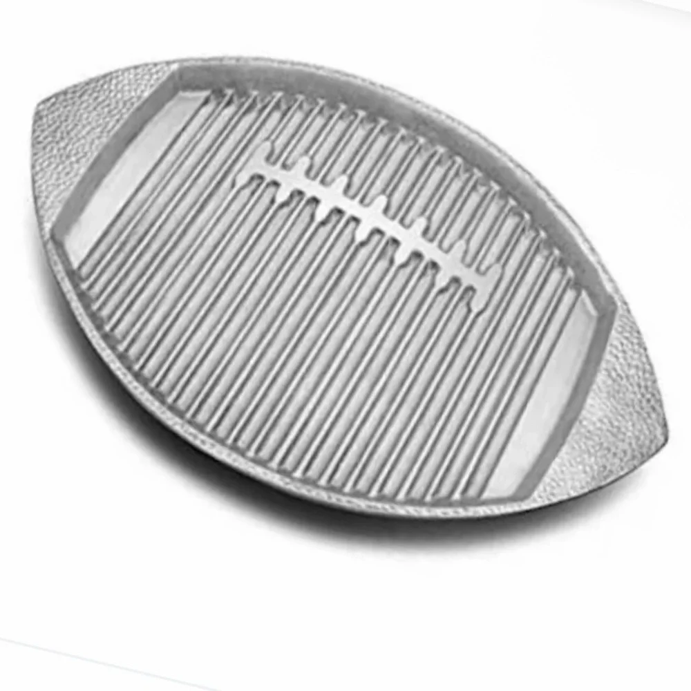 Wilson Armetale Football Grillware Griller Platter NWT Game Day BBQ | Brand New